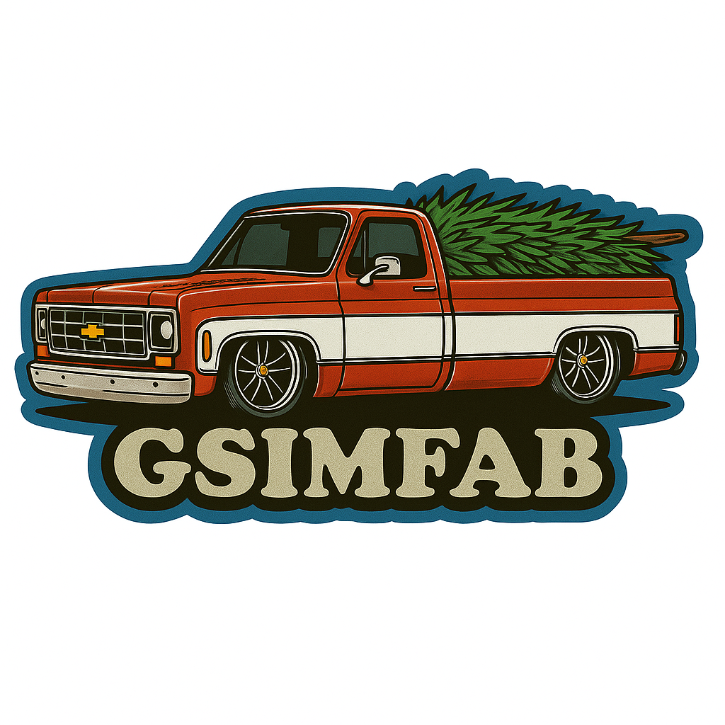 74 SQUAREBODY CHRISTMAS DECAL (LIMITED EDITION)