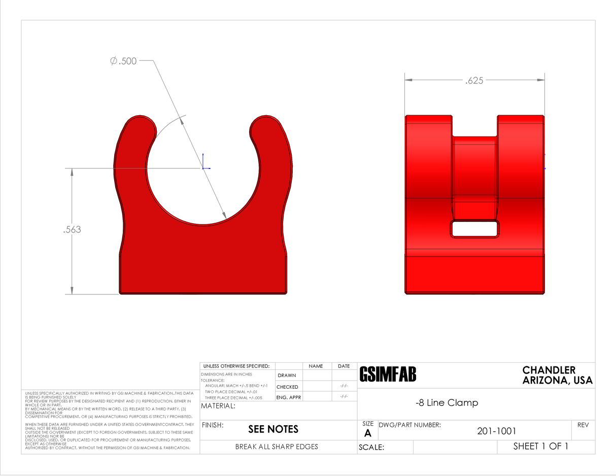 -8 Line Clamp (Digital File)