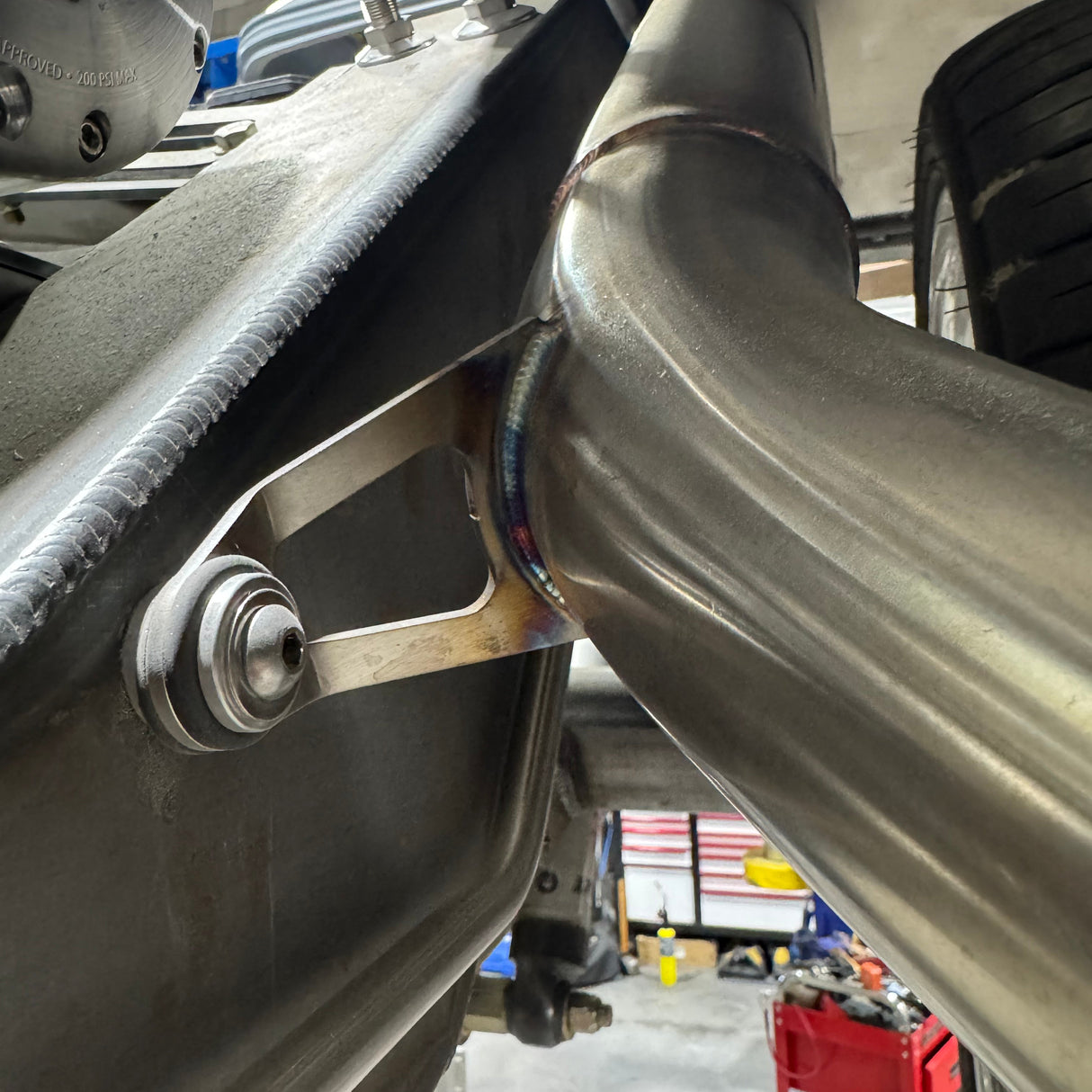 GSImfab 304 Stainless Steel Exhaust Hanger