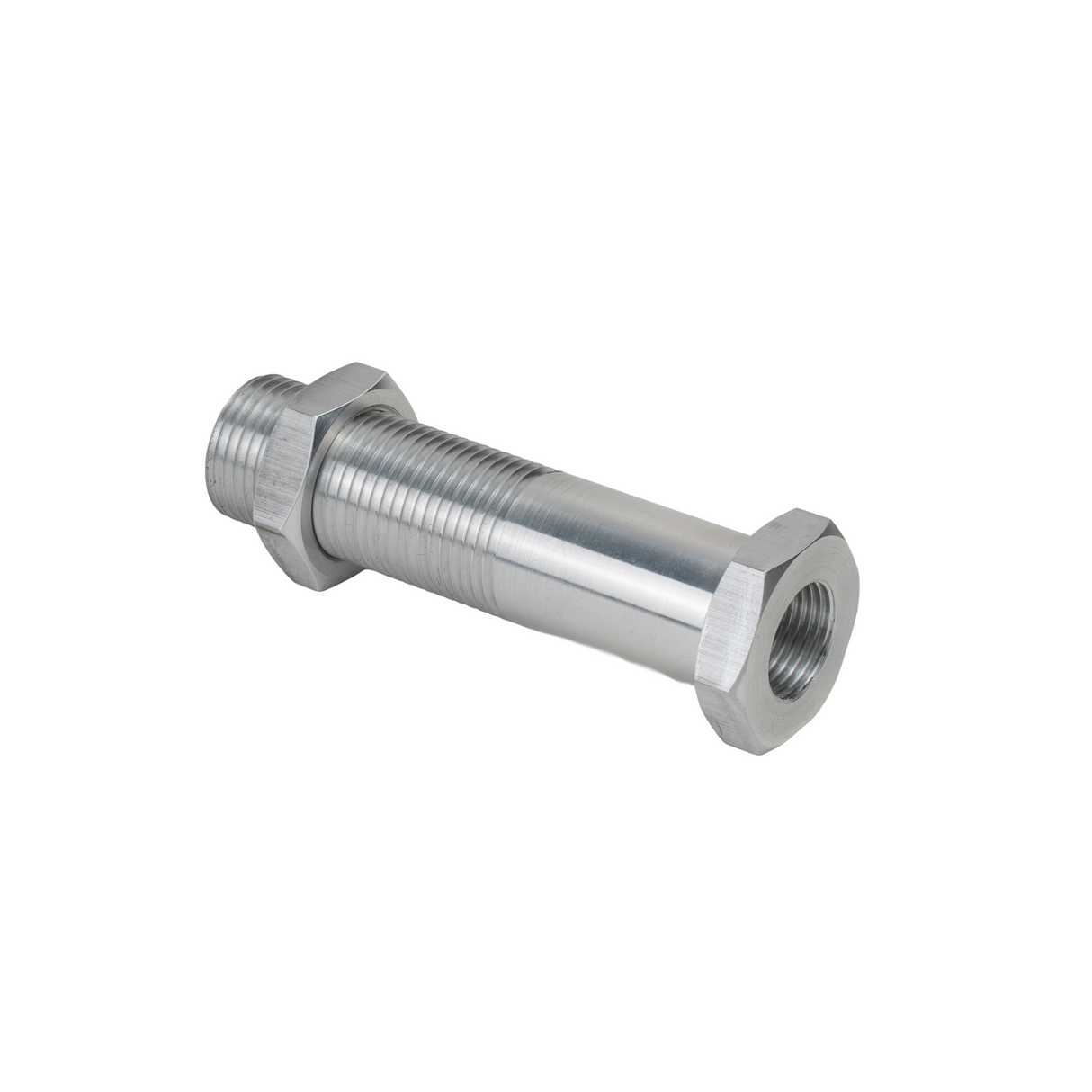 Billet Aluminum Thru-Frame Bulkhead Fitting - 3/8 NPT