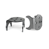 Direct-Axle Air Bag Mounts for 3" Axles - Multi-Pattern (Weld-on)