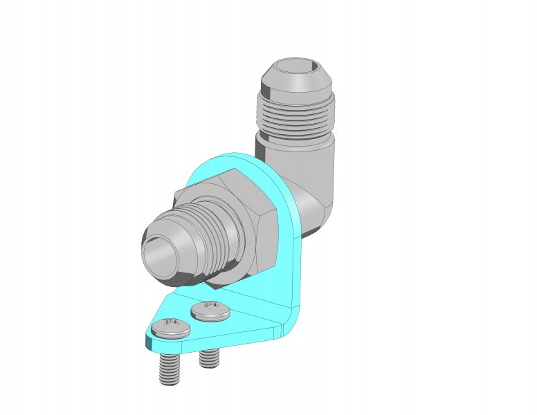 GSI Stainless Steel -8AN Bulkhead Tabs