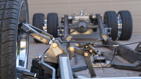 GSImfab 1973 - 1991 Chevy C30 Air Ride Dually Chassis Front Control Arms & Engine Mounts and Perches
