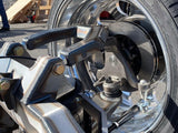 GSImfab 1973 - 1991 Chevy C30 Air Ride Dually Chassis Front Control Arms, Spindles, Billet Tie Rod Adapter