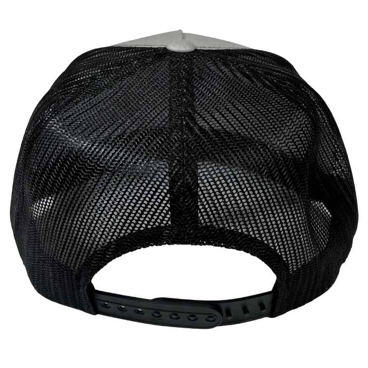 GSI Snapback Hat | Grey / Black Mesh | Copper Patch
