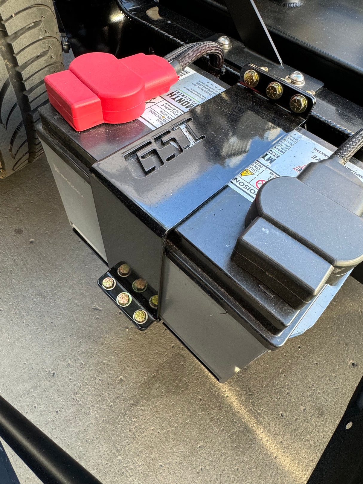 GSI Interstate Battery Box Tray - Group 34 (Frame Mount)