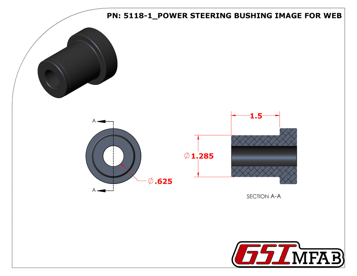 Rack and Pinion Bushing Set