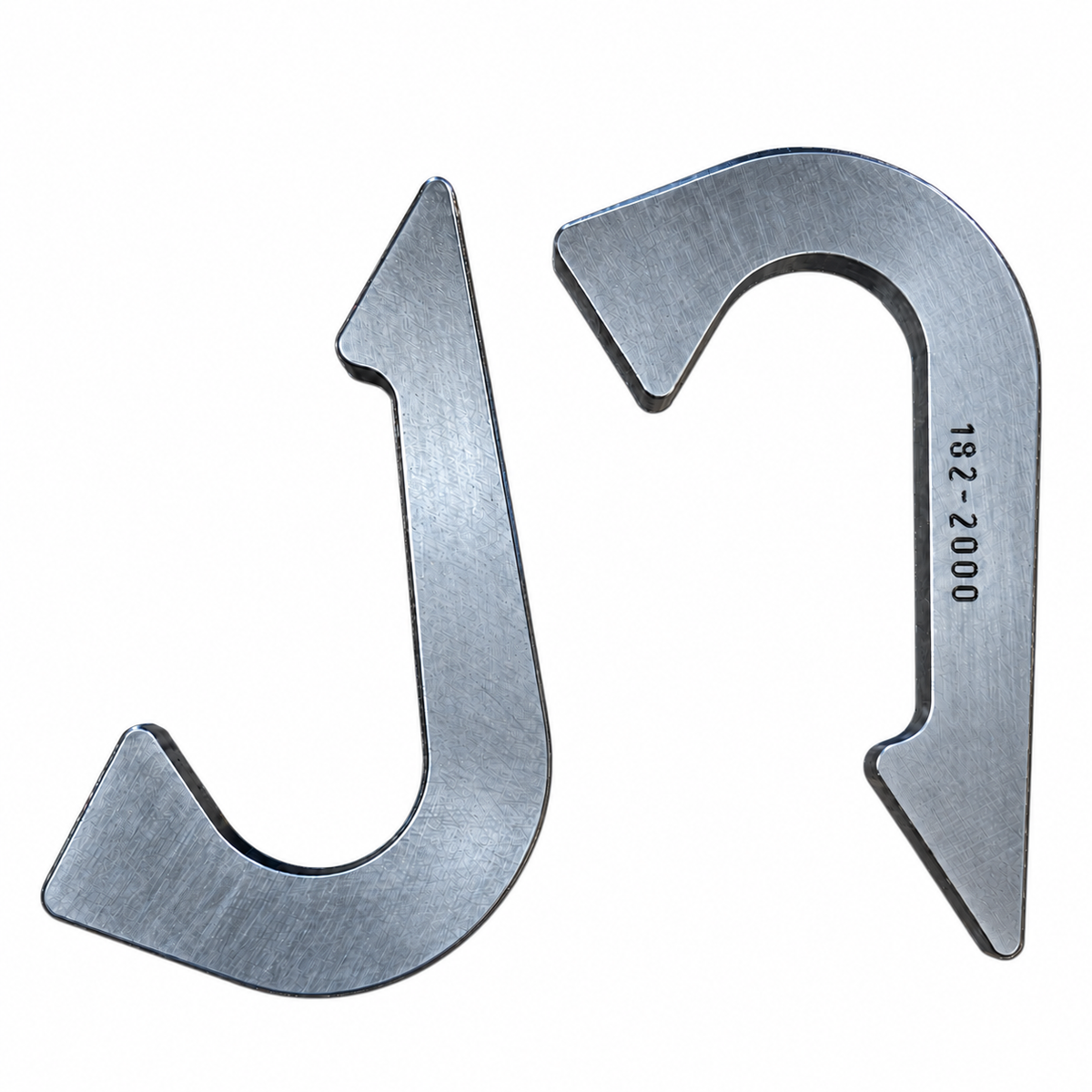 Weld-On Tow Hook (Pair) – 1/4" A36 Steel