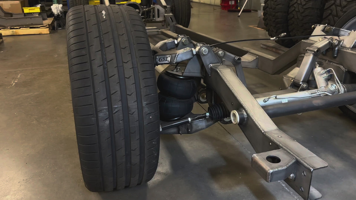 GSI D2600 Air Ride Suspension Airbag (Single 1/2" Port)