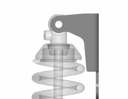 BOLT ON COILOVER BRACKET 