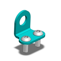 -3 AN BRAKE LINE TAB