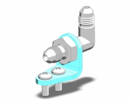 -4 AN BULKHEAD TAB (STAINLESS STEEL)