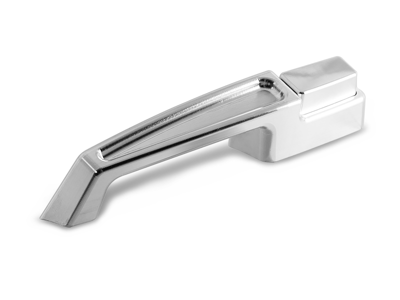 67-72 Billet Door Handles, Groove Detail (Polished)