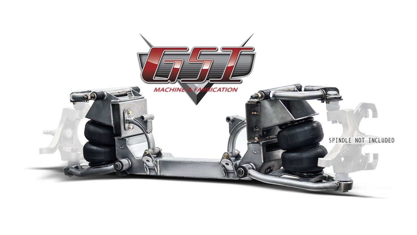 Gsi machine and fabrication bolt in C10 suspension kit. 