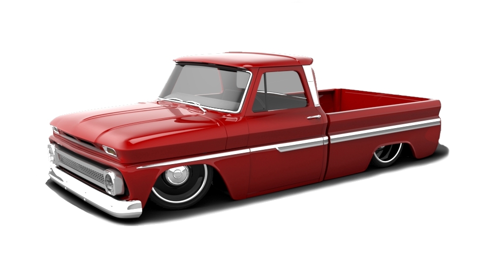 2019 Classic Chevy C10 Trucks Slammed Bagged Air Ride Calendar by GSIMFAB